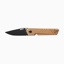 Couteau Pliant Unboxer Tan