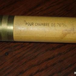 Douille Verney carron Rocket en carton ocre - calibre 12 - chambr&eacute; en 70mm