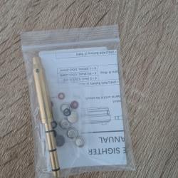 Collimateur de r&eacute;glage 22 lr