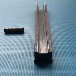 Diana 6: rail d'armement avec son rivet