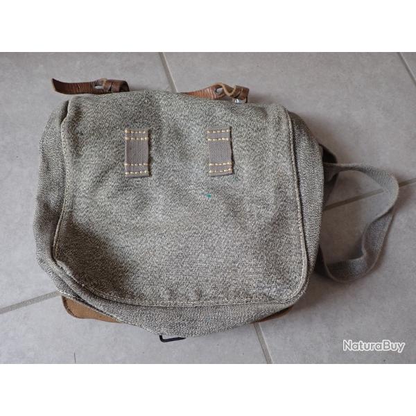 1943 Ancienne musette / sac � pain arm�e suisse.