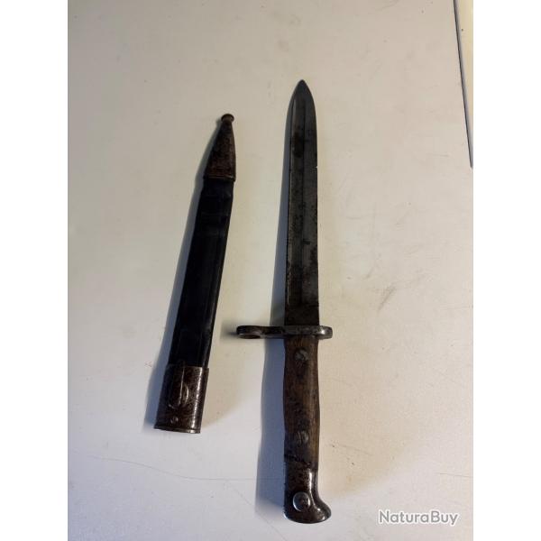 Baillonette mauser espagnol mod�le 1893 date 1899