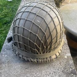 Casque militaire fran&ccedil;ais mod&egrave;le M51 Indochine origine tr&egrave;s bon etat