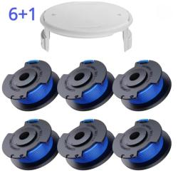 Bobine Fil Coupe Bordure Ryobi One+ 18V 24V 40V 6 Bobines 1 Couvercle Fil Nylon