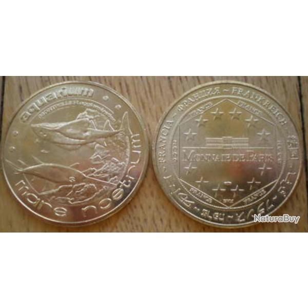 Medaille Aquarium Mare Noetrum Montpellier 2009 Monnaie de Paris