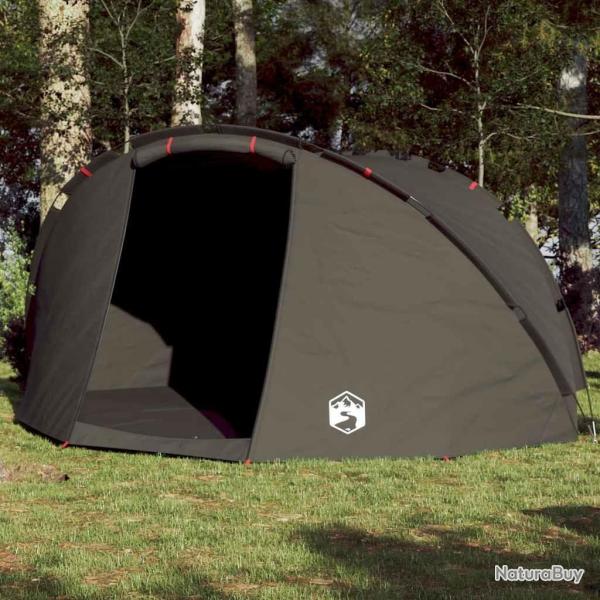 Ensemble � manger jardin coussins 7pcs marron poly rotin verre