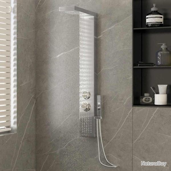 Salon de jardin avec coussins 10 pcs beige r�sine tress�e