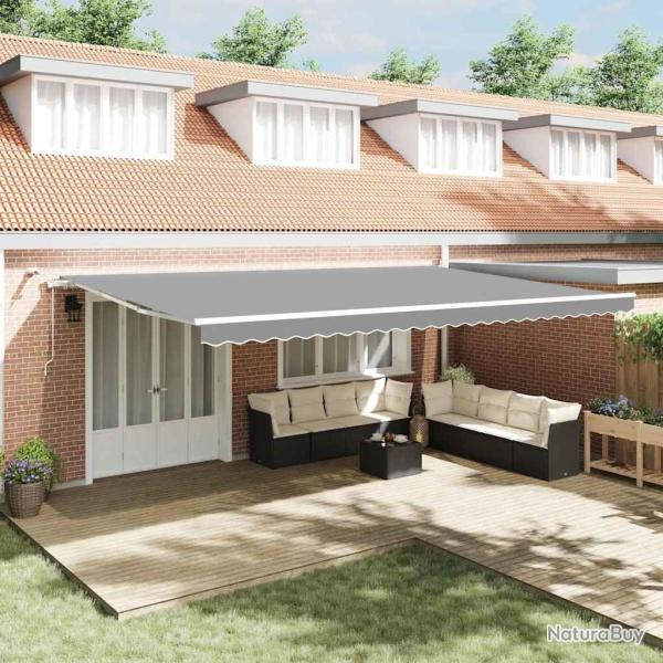 Ensemble de canap� de jardin avec coussin 9 pcs Gris polyrotin