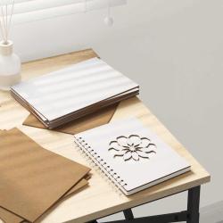 Salon de jardin 9 pcs avec coussins gris clair r&eacute;sine tress&eacute;e