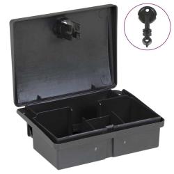 Salon de jardin 8 pcs avec coussins gris clair r&eacute;sine tress&eacute;e