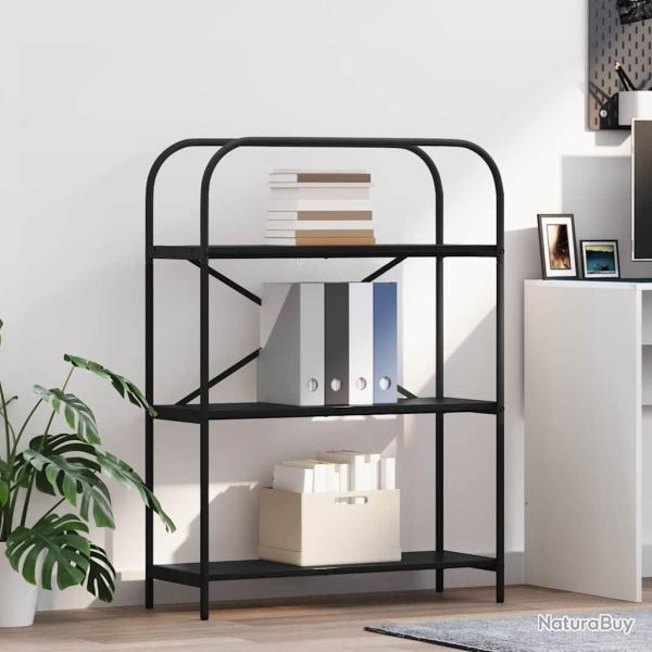 Salon de jardin 11 pcs avec coussins noir r�sine tress�e