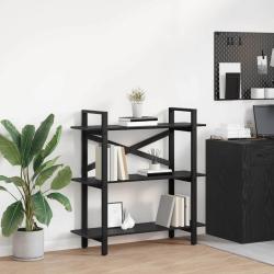 Salon de jardin 11 pcs avec coussins noir r&eacute;sine tress&eacute;e