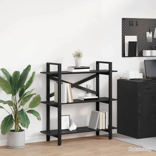 Salon de jardin 11 pcs avec coussins noir r�sine tress�e