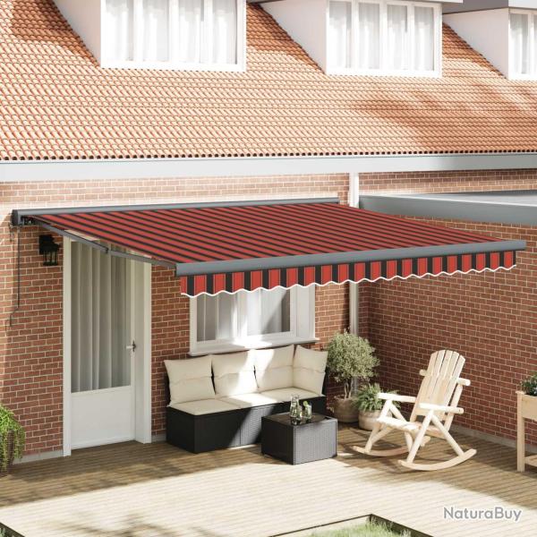 Salon de jardin avec coussins 7 pcs marron r�sine tress�e