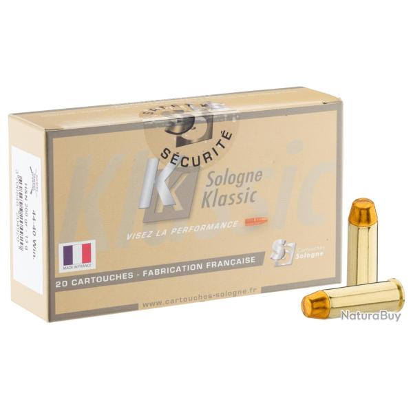 Cartouches � percussion centrale Sologne GPA 44-40win 200GR