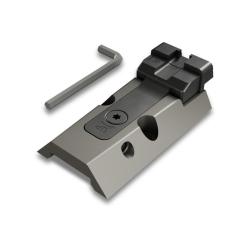 HAUSSE REGLABLE AVEC PLATINE NOIRE SFX/COMBAT