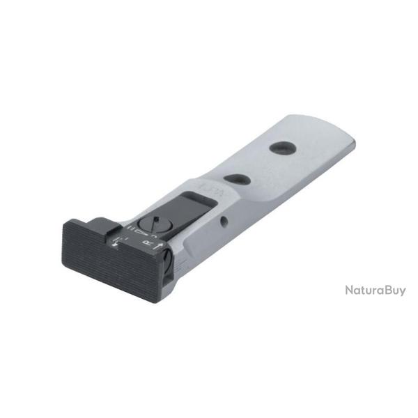 Hausse LPA pour revolver Smith et Wesson finition inox