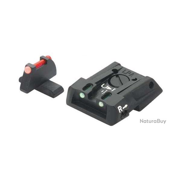 Hausse et guidon fibre optique LPA pour Colt XSE (Novak)