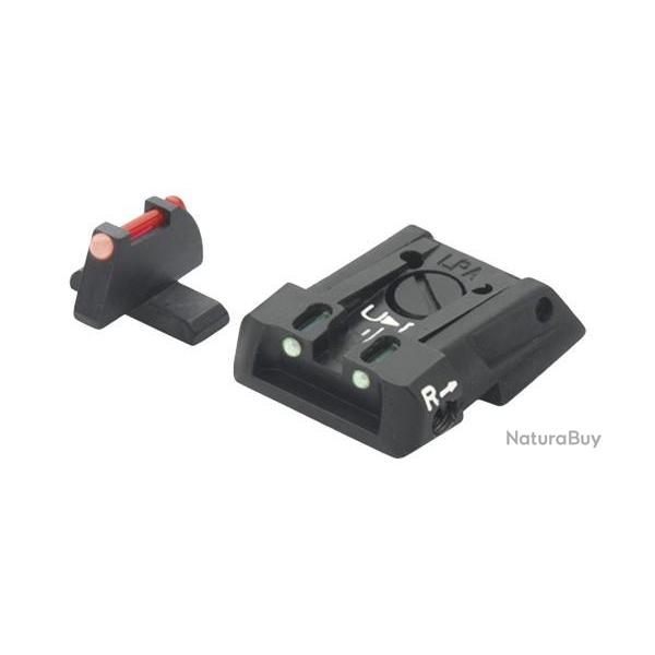 Hausse LPA pour S&W Military et Police avec fibre optique