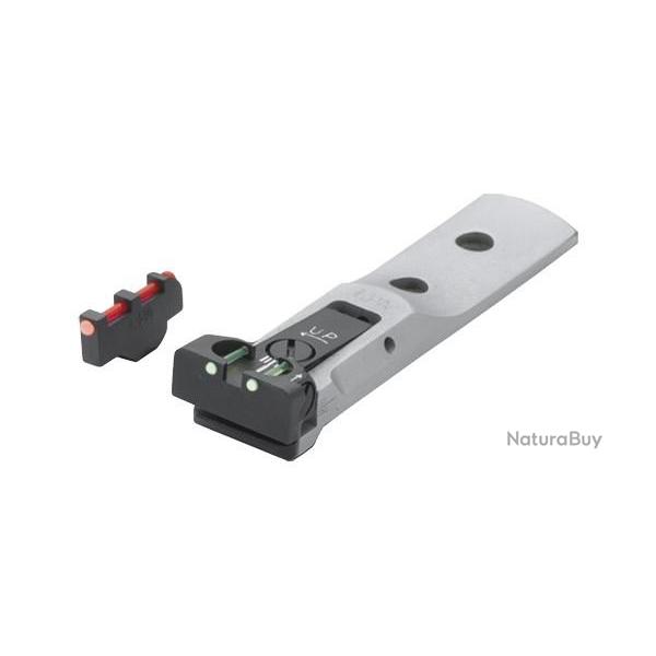 Hausse Fo verte LPA pour S&W 6xx avec guidon interchangeable rouge