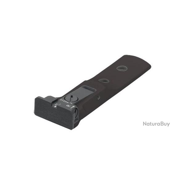 Hausse LPA pour revolver Smith et Wesson finition noire