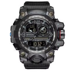 Montre &eacute;lectronique Sport pour hommes Coloris NOIR ENCHERE 1 EURO ...