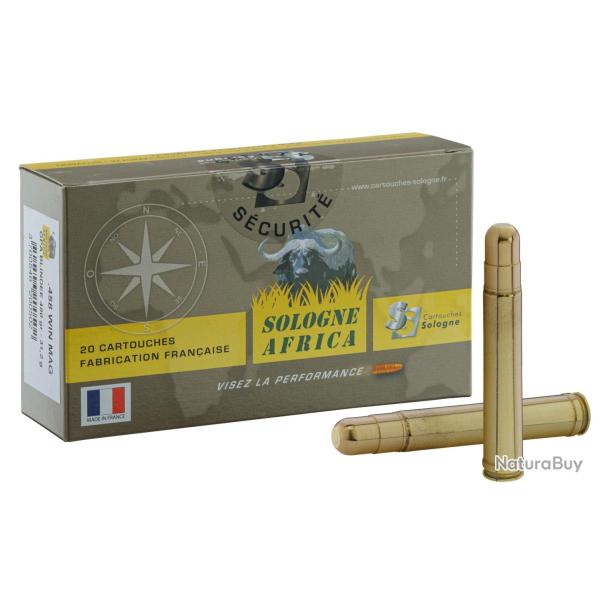 Sologne .458 Win. Mag. GPA Solid 480 gr / 31,2 g .458 Win Mag GPA Solid 480 gr / 32.2 g