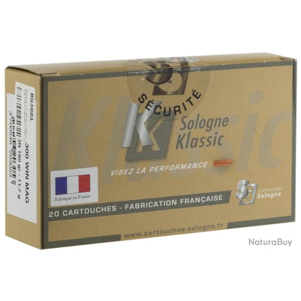 Sologne .300 Win. Mag. Nosler Partition .300 Win Mag Partition 220 gr / 14.3 g