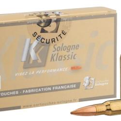 Cartouches &agrave; percussion centrale Sologne .308 Win Subsonique .308 Win HPBT Subsonique 168 gr / 11 g