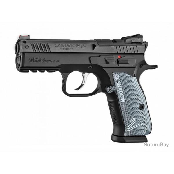 CZ - PISTOLET SHADOW 2 COMPACT OPTIC READY 9X19 - DESTOCKAGE