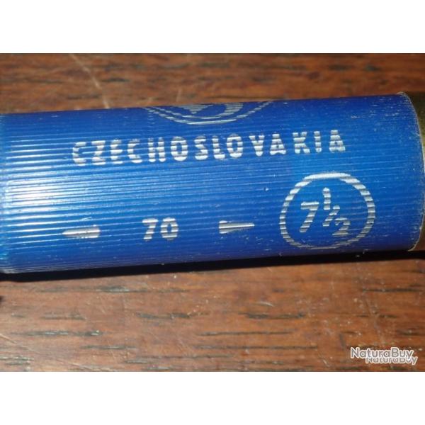 Douille Sellier & Bellot en plastique bleu - calibre 12 - chambr� en 70mm