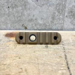 Rail Picatinny Accuracy international Flush cup - 80 mm - FDE