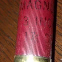 Douille F&eacute;d&eacute;ral en plastique bordeau - Magnum - chambre de 76 mm