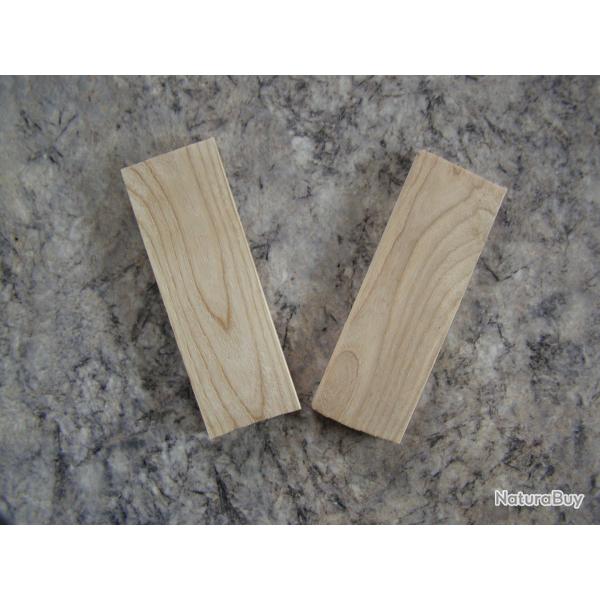 PLAQUETTES EN OLIVIER_01 (10x37x110) POUR PLAQUETTES DE CROSSE MANCHES DE COUTEAUX OU AUTRE