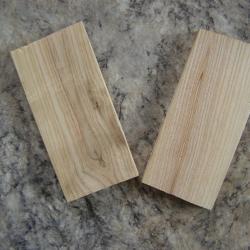 PLAQUETTES EN OLIVIER_02 (8.5x52x105) POUR PLAQUETTES DE CROSSE MANCHES DE COUTEAUX OU AUTRE