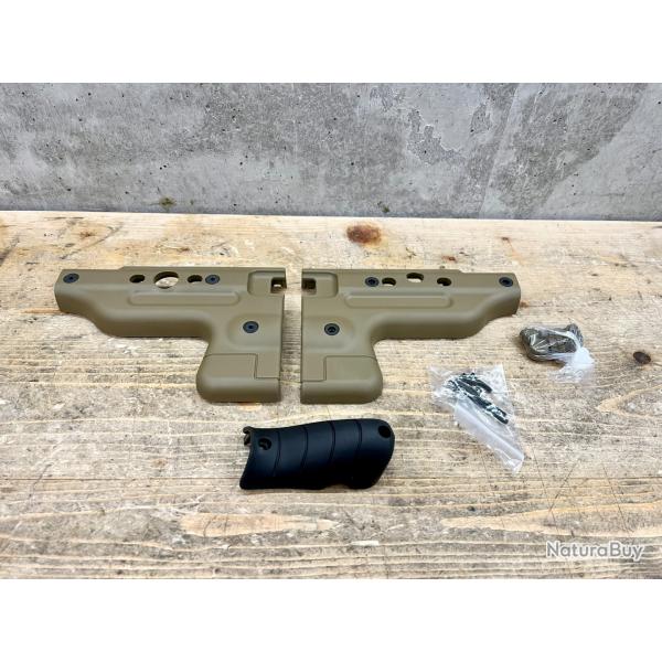 Kit Plastique Pour Crosse Pliante Accuracy - Model AT - FDE