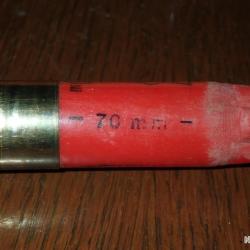 Douille Winchester en plastique rouge - Super speed extra 1ni - calibre 12 - chambre de 70 mm