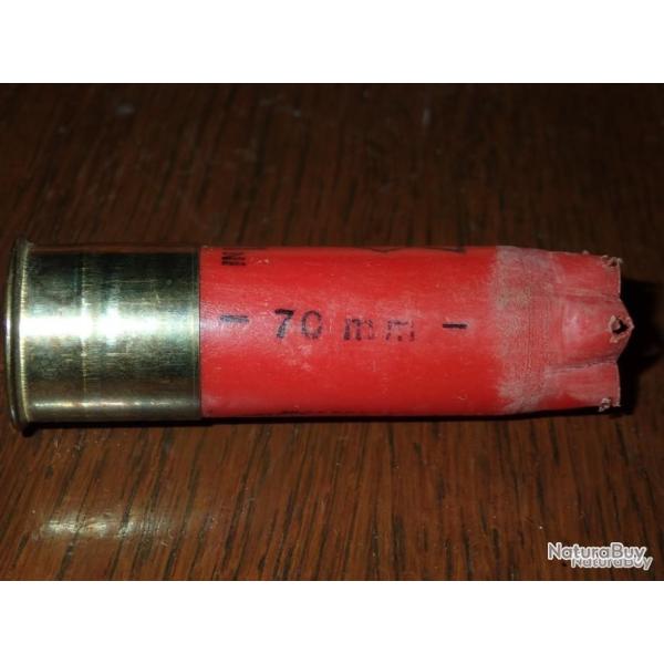Douille Winchester en plastique rouge - Super speed extra 1ni - calibre 12 - chambre de 70 mm