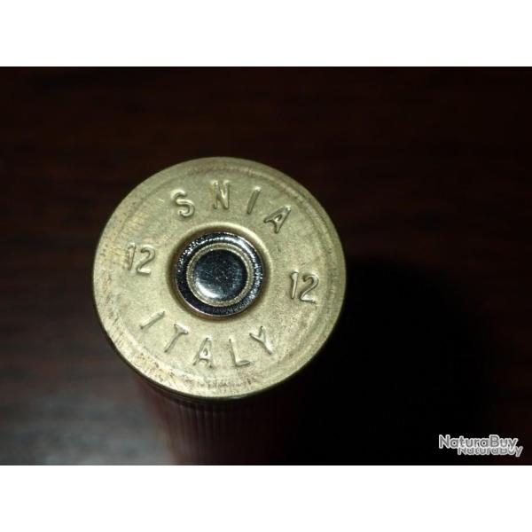 Douille SNIA en plastique rouge neuve - calibre 12 - chambre de 70 mm