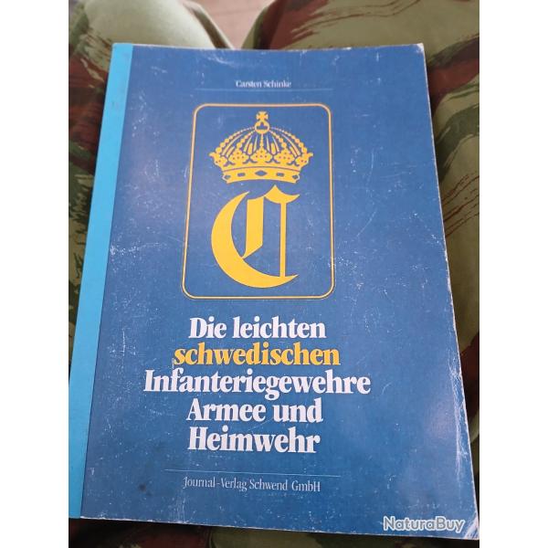 Livre sur le mauser su�dois M96 d�riv�s et accessoires. Rare.