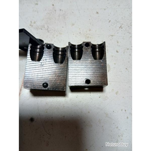 MOULE OHAUS 44-40 DOUBLE CAVITES       FLAT NOSE 200 GRAINS