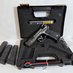DESTOCKAGE CATEGORIE B PISTOLET CZ 75 SP-01 CAL 9X19  SHADOW 50 ANNIVERSAIRE FRAIS DE PORT OFFERT