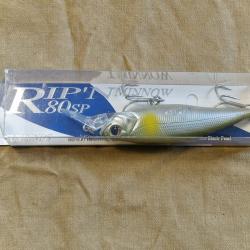 Leurre Owner Rip'N Minnow 80mm 12,5g coloris Black Pearl - HILMAR SUPER DESTOCK !!!
