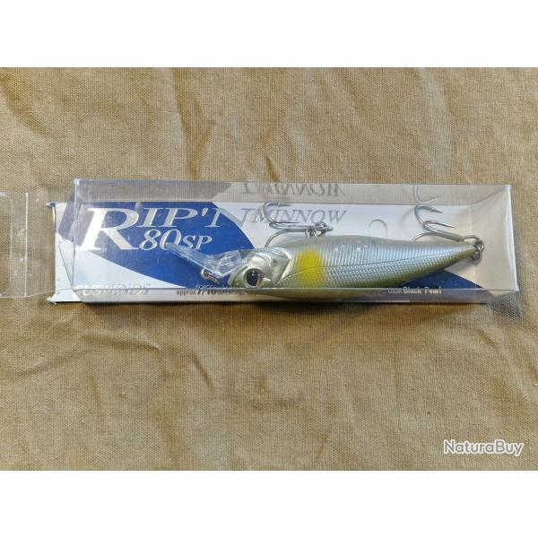 Leurre Owner Rip'N Minnow 80mm 12,5g coloris Black Pearl - HILMAR SUPER DESTOCK !!!