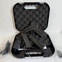 DESTOCKAGE CATEGORIE B PISTOLET GLOCK 45 GENE 5 CAL 9X19+POINT R  AIMPOINT COA FRAIS DE PORT OFFERT