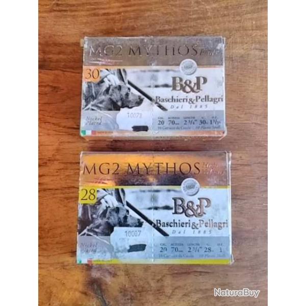 Lot 2x10 cartouches chasse pb 6 et 7