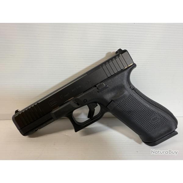 DESTOCKAGE CATEGORIE B PISTOLET GLOCK 17 GENE 5 CAL 9X19 GARANTIE 2 ANS FRAIS DE PORT OFFERT