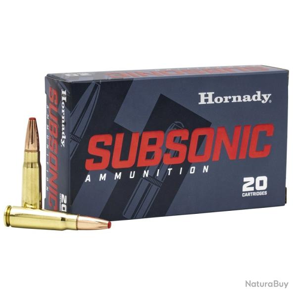 Munitions SELLIER&BELLOT 7.62x39 sub-x 255gr par 60