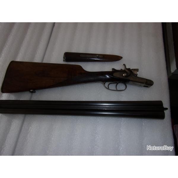 Fusil husqvarna  juxtapose 12/70 � chiens