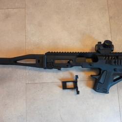 Crosse RONI Glock 19, 17 et adaptateur Glock 44 + Point rouge